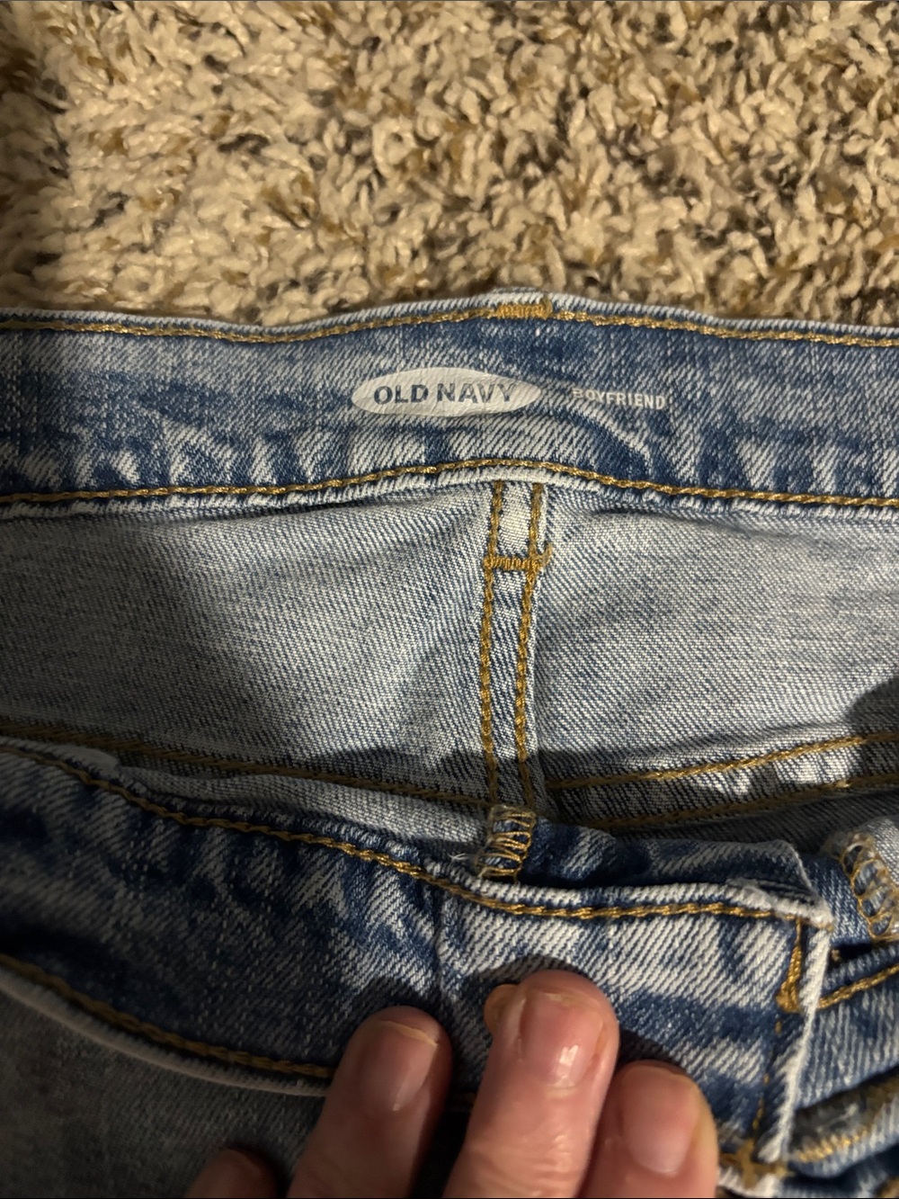 Old Navy Light Blue Slim Straight Women’s Jeans - Picture 2 of 4